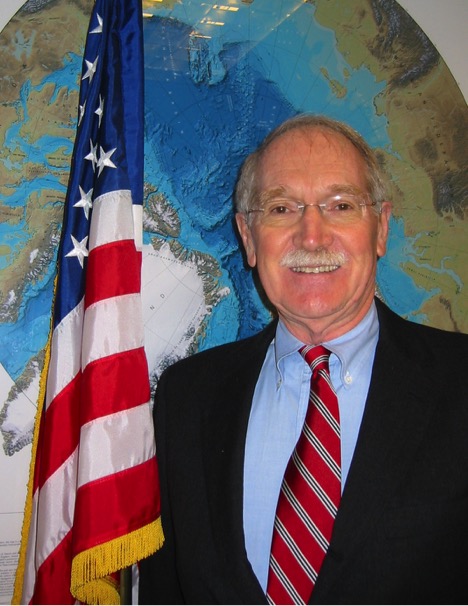 George Newton, retired chairman of and current acting advisor to the U.S. Arctic Research Commission. Image courtesy of NSIDC.