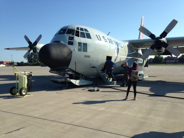 LC-130 – Transportation to, from, and throughout Greenland (Photo Credit:  Hope Garma)