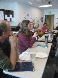 Researchers and teachers gathered for workshop in Barrow, Alaska.