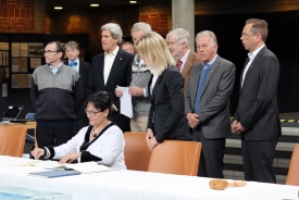 2013 Arctic Council: Signing of Kiruna Declaration