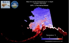 Geophysical Institute Permafrost Lab (GIPL) model