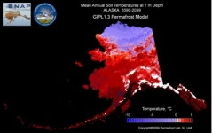 Geophysical Institute Permafrost Lab (GIPL) model