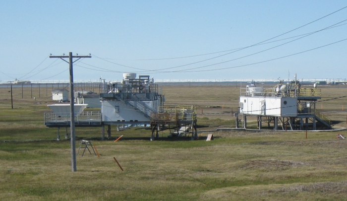 UIC Science provides day-to-day operational and technical support to the U.S. Department of Energy Atmospheric Radiation Monitoring (ARM) program&#39;s world-class atmospheric observatory in Barrow. Photo courtesy of Karl Newyear.