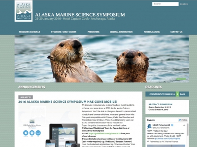  ARCUS at Alaska Marine Science Symposium 2016
