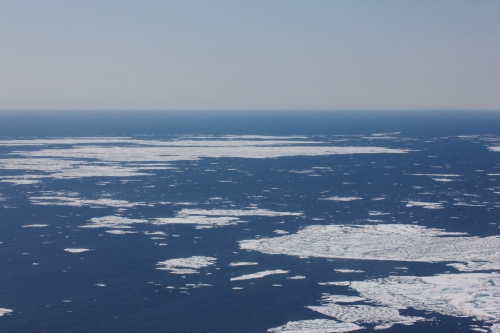 Figure 5a.  Sea ice conditions at 71 N and 163 W