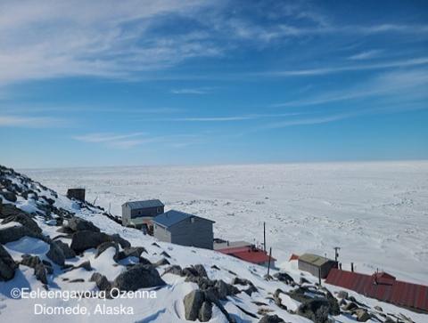Nearshore conditions in Diomede - view 1