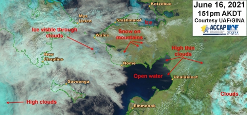 Annotated satellite image courtesy of Rick Thoman, ACCAP.