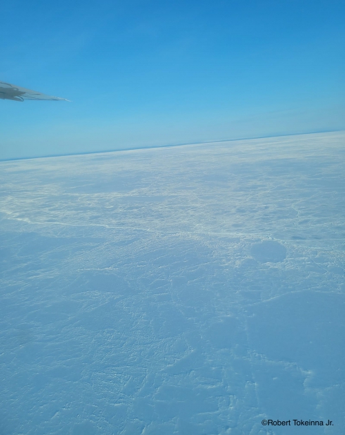 View from a flight from Nome–Shishmaref–Wales from Robert Tokeinna - view 4.