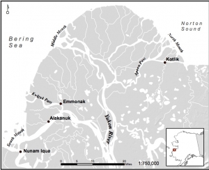 Location Map of Emmonak