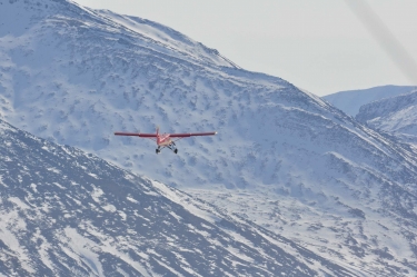 SnowSTAR2012 airborne LiDAR with Otter