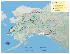 USGS Map of Yukon River Basin