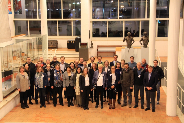 The new Arctic Research Icebreaker Consortium wrapped up their kickoff meeting at the German Maritime Museum in early February, 2018. Photo courtesy of Bradley Moran.