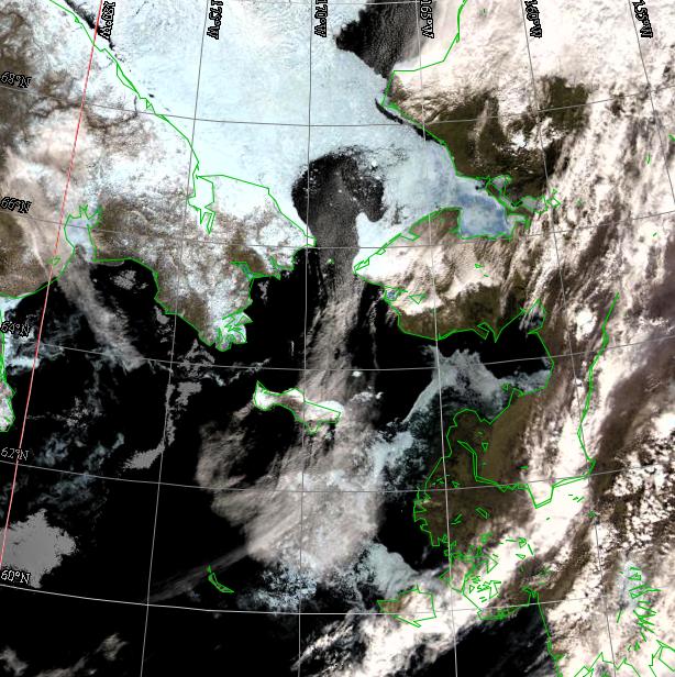 Bering Sea/Southern Chukchi Sea Remote sensing data overall