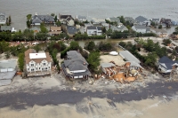 Aerial views during an Army search and rescue mission show damage from Hurricane Sandy to the New Jersey coast, Oct. 30, 2012. Photo courtesy of U.S. Air Force Master Sgt. Mark C. Olsen.