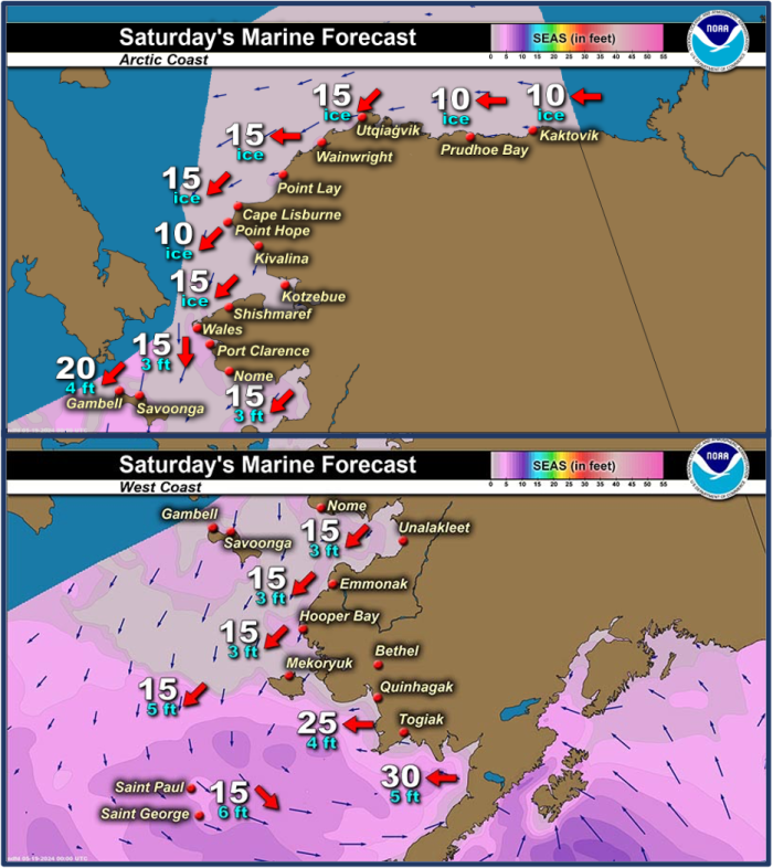 Saturday regional wind forecast. Saturday regional wind forecast.