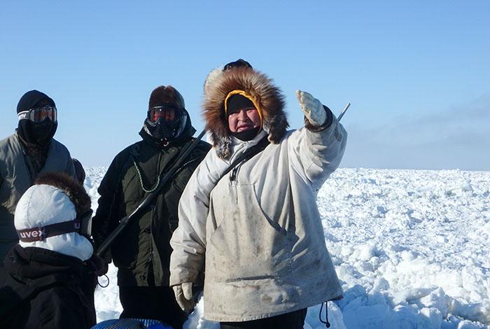 Figure 1. Billy Adams, AAOKH Observer, Utqiaġvik, Alaska. Photo courtesy of Donna Hauser.