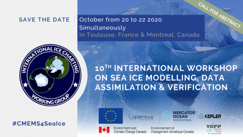 10th International Workshop on Sea Ice Modelling, Assimilation, Observations, Predictions and Verification