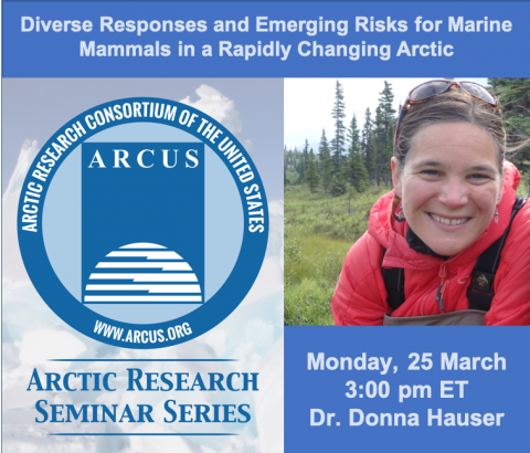 Arctic Research Seminar Series with Donna Hauser