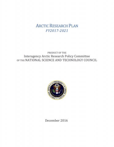 IARPC Arctic Research Plan: FY 2017-2021