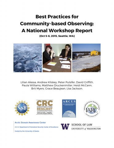 Best Practices for Community-based Observing: A National Workshop Report