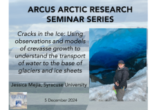 ARCUS Arctic Research Seminar Series Recording Available ARCUS Arctic Research Seminar Series Recording Available