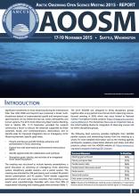 2015 Arctic Observing Open Science Meeting (AOOSM) 2015 Arctic Observing Open Science Meeting (AOOSM)