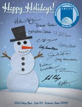Happy Holidays from ARCUS! Happy Holidays from ARCUS!