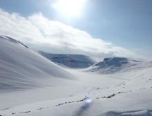 A valley near Thule, Greenland. Photo by Kelly McCarthy A valley near Thule, Greenland. Photo by Kelly McCarthy
