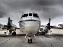 NASA's P-3 Orion aircraft. Photo by Mark Buesing.