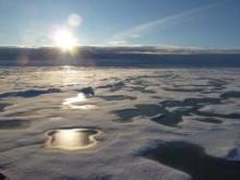 View from the USCGC Healy in the Arctic Ocean. Photo by Bill Schmoker View from the USCGC Healy in the Arctic Ocean. Photo by Bill Schmoker