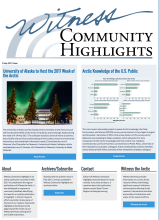 Witness Community Highlights Witness Community Highlights