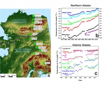 Detecting and Forecasting Alaskan Permafrost Degradation in a Warming Climate