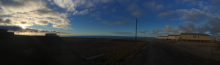 A view of Savoonga on a beautiful day.