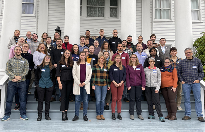 Figure 1. Attendees of the International Arctic Coastal Network retreat in Mystic, Connecticut. Photo courtesy of Aimee Harvey.