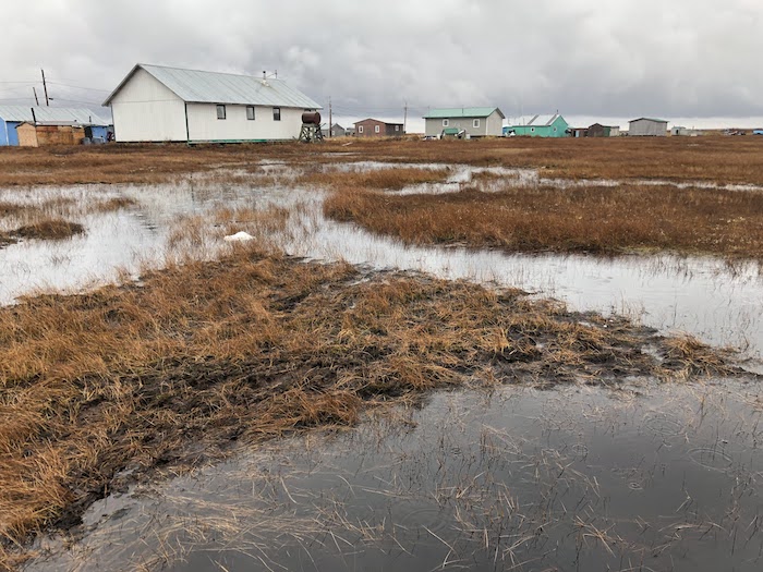 Figure 1. The Alaska Native village of Nunapicuaq (Nunapitchuk). Photo courtesy of Sue Natali / Woodwell Climate Research Center.